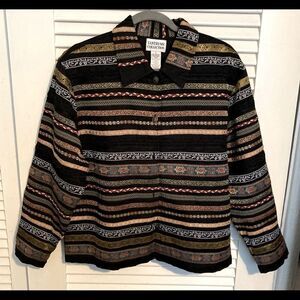 Vintage embroidered jacket Medium